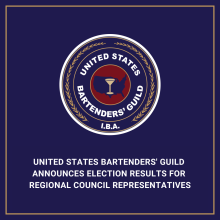 United States Bartenders' Guild Announces Election Results for Regional Council Representatives